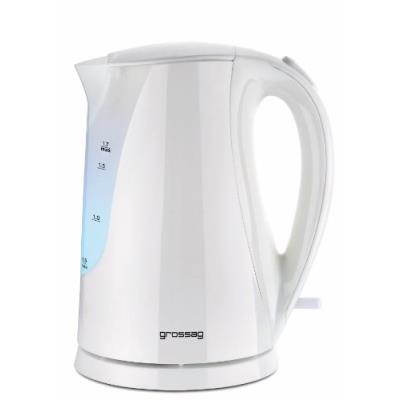 Grossag - wk 22.00 - bouilloire electrique, 2200 watts, blanc