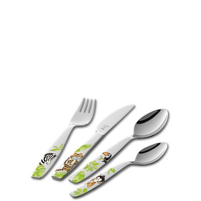 ZWILLING 07135-210-0 COFFRET DE 4 COUVERTS JUNGLE POUR ENFANT