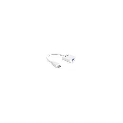 Adaptateur - Delock -  HDMI - HDMI Typ A -> D-Sub15 St/Bu blanc