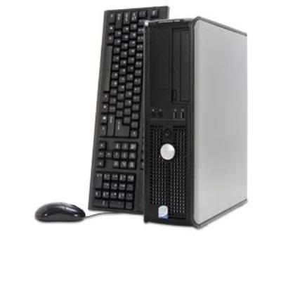 Ordinateur Dell Optiplex 755 Desktop - Gris - Intel Core Duo E2160 / 1.8 GHz - RAM 2 Go - HDD 80 Go - DVD - Gigabit Ethernet - Windows Vista Professio