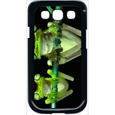 Coque samsung s3 deux grenouilles vertes suspendues