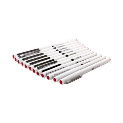 12 Stylos Fineliner - Rouge