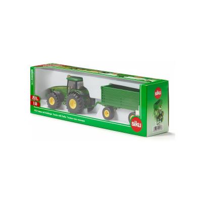 Tracteur John Deere et remorque