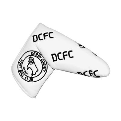 Derby county couvre-putter (blanc noir)
