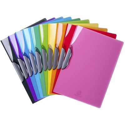Exacompta 45670e – Lot de 20, dossier A4, multicolore