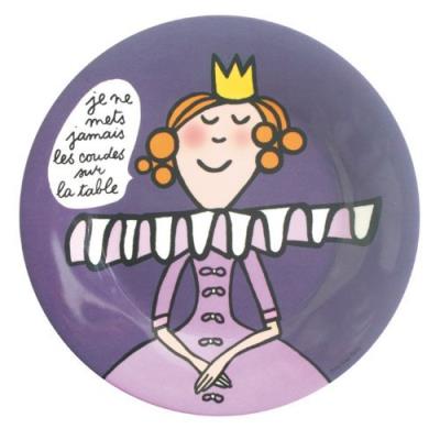 Assiette Princesse sans les coudes