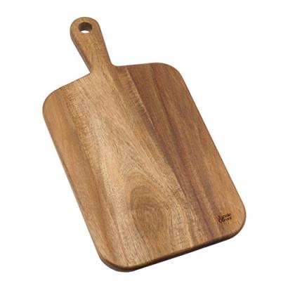 Jamie oliver jo planche à découper en acacia, marron, petit, 42 x 21 x 2 cm