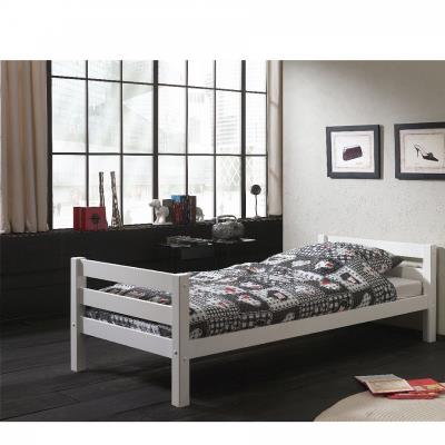 Vipack Pino Lit Pin Massif Blanc 209 x 98,5 x 63 cm
