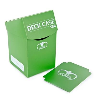 Ultimate Guard - Boîte pour cartes Deck Case 100+ taille standard Vert