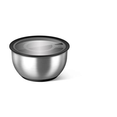 Emsa 515647 accenta-saladier avec couvercle 16 cm - 1.2 l avec accumulateur de froid, 4 heures)
