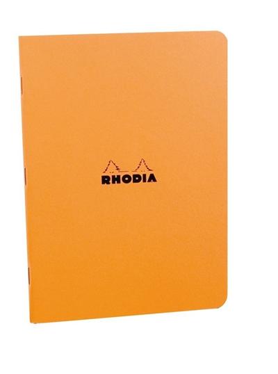 Cahier Rhodia Classic Orange, 14,8x21, Ligné, 96  pages