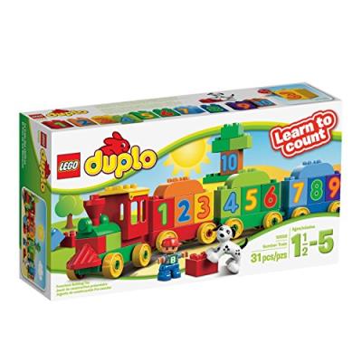 Lego duplo briques-mes 1eres briques - 10558 - jeu de construction - le train des chiffres