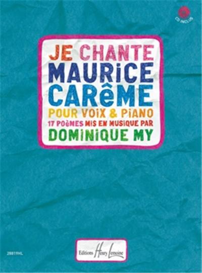 My D Je Chante Maurice Careme + Cd