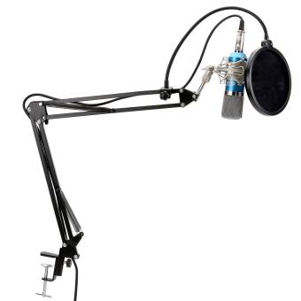 Microphone à Condensateur podcasting Studio Enregistrement Professionnel  Kit micro avec Packaging HB015 Bon Matériel