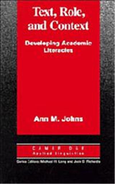 Text, Role, and Context, Cambridge Applied Linguistics Series