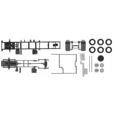 Lot De 2 Châssis De Mercedes Atego Lkw En Kit Ech:1/87
