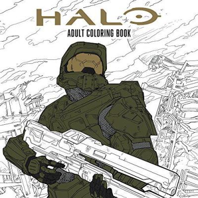Halo Coloring Book Based off the game Halo from Microsoft and 343 - [Version Originale]