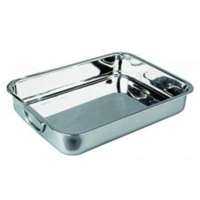 IBILI - Ustensiles et accessoires de cuisine - plat a rôtir inox anses pliantes 25cm ( 6514-25-4 )