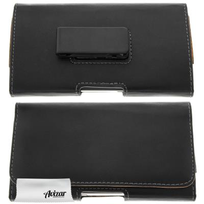 Etui ceinture rotatif 360° Smartphones : Longueur entre 131 mm et 140 mm - Noir