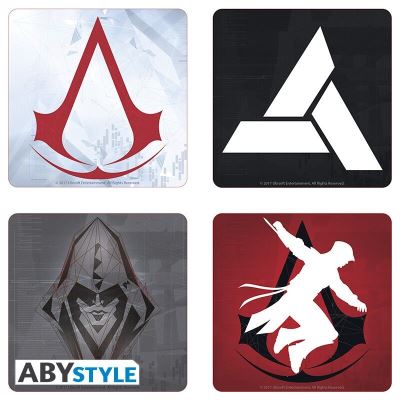 Dessous de verre - Assassin's Creed - Set de 4 Générique