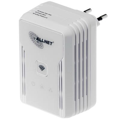 Allnet all1682511v2 500mbit bridge rj45 + 300mbit - wifi ap all1682511v2all1682511 - 500mbit powerline bridge nach homeplug avst