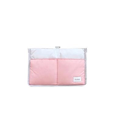 Grand Organiseur de sac spécial Maman pour bébé, Sac organiseur poussette détachable - Rose