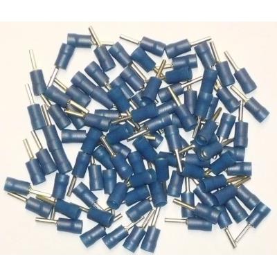 Cosses Electriques Embout De Cable Bleues Sachet De 100 Cosses