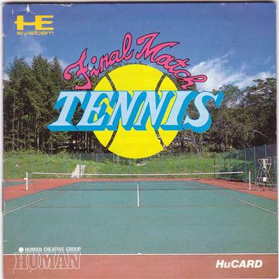 Final Match Tennis - IMPORT JAPONAIS