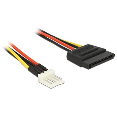 Delock 0.4m sata 15p 4p (83878)
