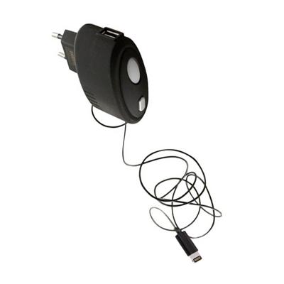 Chargeur Secteur Lightning iPhone 5 rétractable +