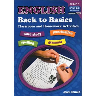English Homework: Bk. F: Back To Basics Activities For Class And Home (Paperback)