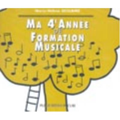 Méthodes et pédagogie H. CUBE SICILIANO MARIE-HELENE - MA 4EME ANNEE DE CD SEUL Formation musicale - solfège