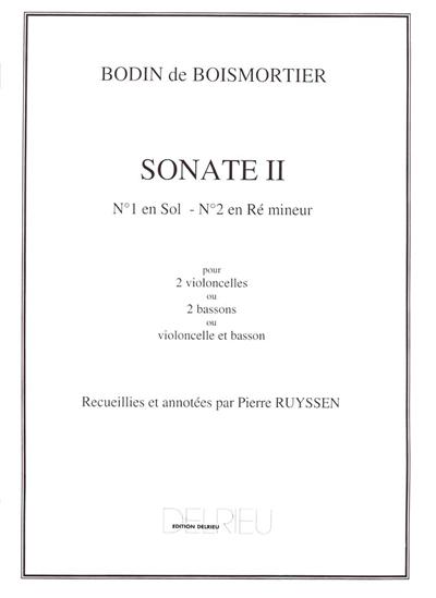 SONATE N°2 EN RE MIN.