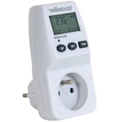 Perel wattmetre 230v 16a - terre francaise