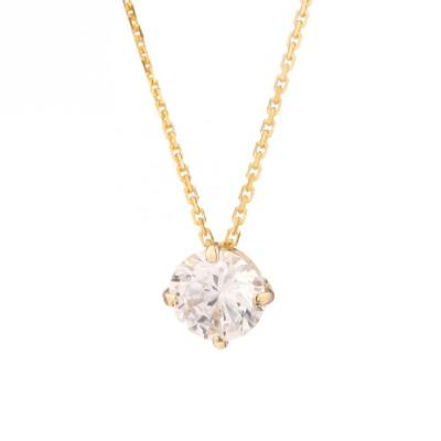 Or eclat collier or jaune 375° femme