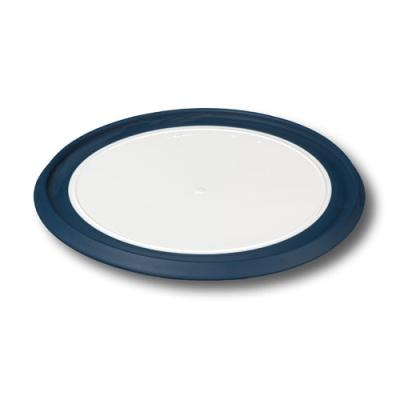 FOND HACHOIR BLANC/BLEU FONCE DIA 13.5