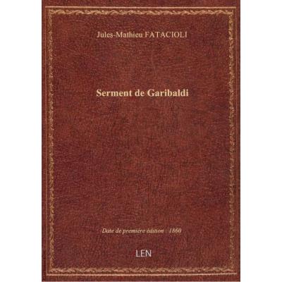 Serment de Garibaldi