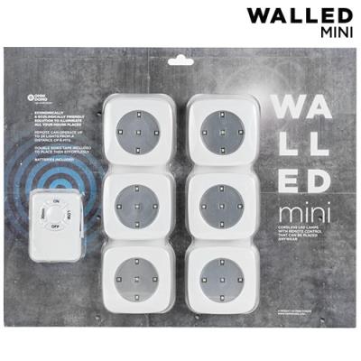 Spots LED WalLED Mini ? Télécommande (pack de 6)