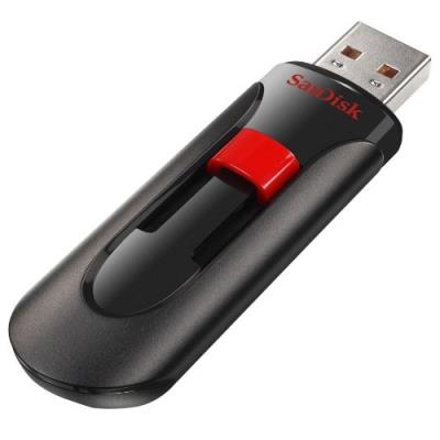 Sandisk sdcz60-032g-b35 noir, rouge
