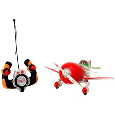Dickie toys 203089804 - disney avions rc, avion driving el chupacabra, radiocommande 2 canaux, turbo, dérive du corps, 27 et 40