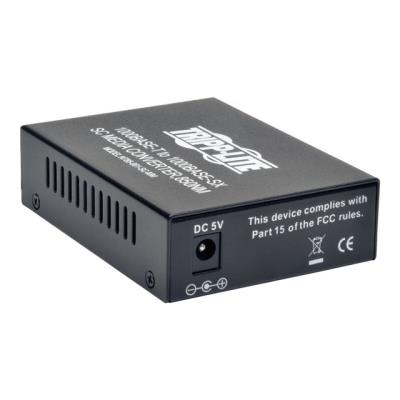 Tripp Lite SC Multimode Fiber Media Converter Gigabit 10/100/1000 RJ45 - glasvezel mediaconverter - Ethernet, Fast Ethernet, Gigabit Ethernet