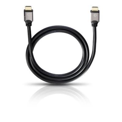 Oehlbach Black Magic Câble HDMI 10 m Noir