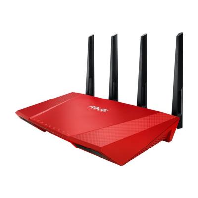 ASUS RT-AC87U - Draadloze router - 4-poorts switch - GigE - 802.11a/b/g/n/ac - Dual Band