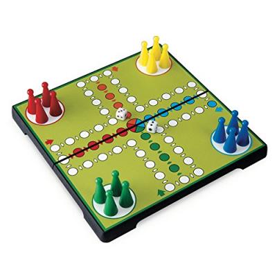 Juego jeu ludo jeu de voyage magnétique et de poche, jeu de société, jeu enfants - multicolor