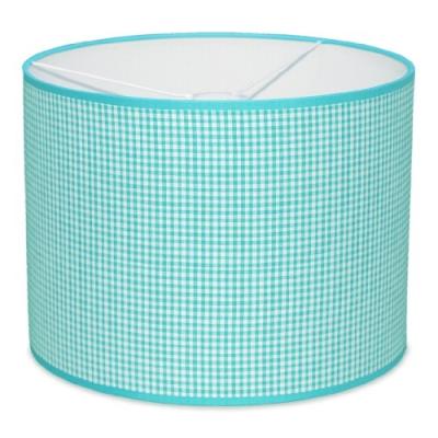 taftan - suspension vichy turquoise (35 cm de diamètre) - turquoise