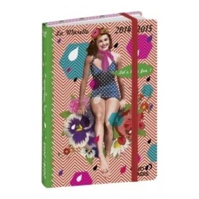Quo vadis la marelle rétro agenda scolaire journalier rayure 029604q