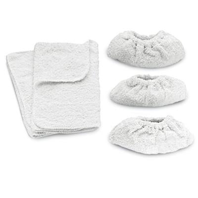 Kärcher jeu de chiffonnettes (3 bonnettes + 2 serpillères) pour nettoyeurs vapeu réf 6.960-019.0