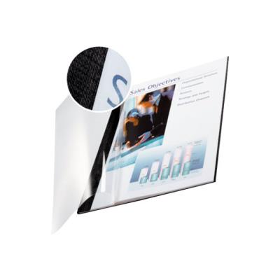 Leitz ImpressBIND - A4 (210 x 297 mm) - 35 feuilles - noir avec couvercle avant transparent - couverture souple - pour Leitz impressBIND 140, impressBIND 280