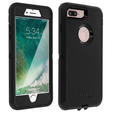 OtterBox Defender Series - Boîtier de protection pour téléphone portable - robuste - polycarbonate, caoutchouc synthétique - noir - pour Apple iPhone 7 Plus