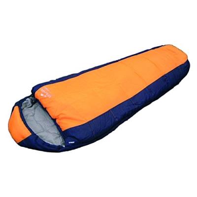 Explorer 4630 sac de couchage type momie pour enfant junior, bleu orange, 170 x 70 x 50 cm
